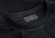Load image into Gallery viewer, Patchwork Yarn Black Men Tshirt