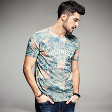 Load image into Gallery viewer, 2019 Summer Cotton Print Men Tshirt