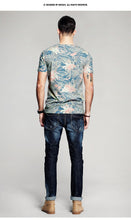 Load image into Gallery viewer, 2019 Summer Cotton Print Men Tshirt