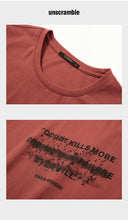 Load image into Gallery viewer, Summer 2019 Cotton Print Letter White Red Color T-shirt For Man
