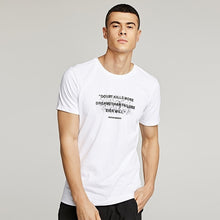 Load image into Gallery viewer, Summer 2019 Cotton Print Letter White Red Color T-shirt For Man