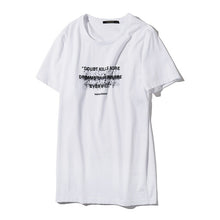 Load image into Gallery viewer, Summer 2019 Cotton Print Letter White Red Color T-shirt For Man